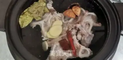 Make The eyeball fan soup step 2