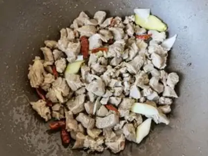 Make Carrot potatoes, lamb stew step 8