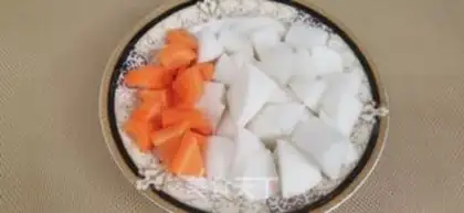 Make The eyeball fan soup step 3