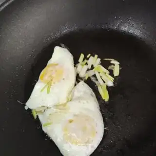 Make Egg roast bean skin step 3