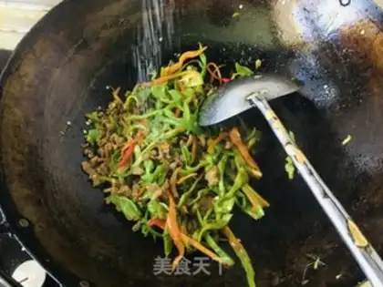 Make Pepper beef step 6