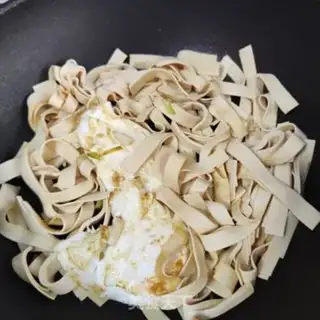 Make Egg roast bean skin step 4