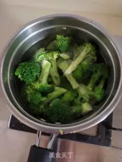 Make Clear the broccoli step 2
