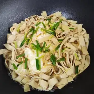 Make Egg roast bean skin step 6