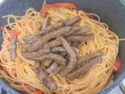Make Steak pasta step 12
