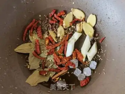 Make Spicy sheep spine step 5