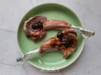 Make Fried French lamb chops step 2