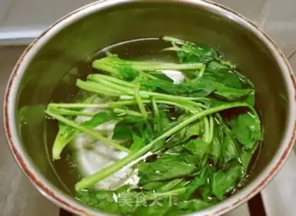 Make Spinach step 1