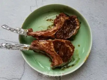 Make Fried French lamb chops step 3