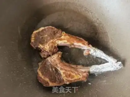 Make Fried French lamb chops step 5