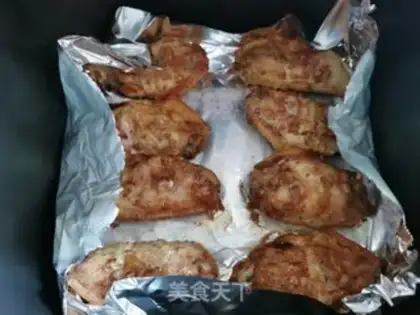 Make Air-fried spicy chicken wings step 7