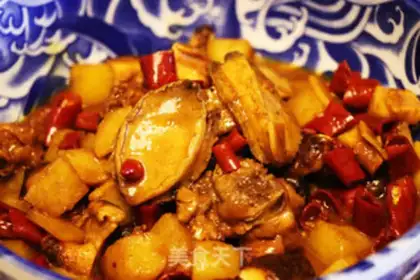 Make Abalone chicken step 2