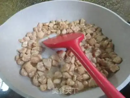 Make radish and fried chicken chest step 5