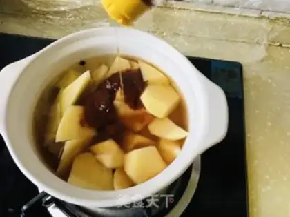 Make A casserole with potatoes step 3
