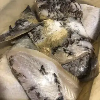 Make The halibut step 1