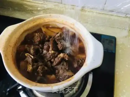 Make A casserole with potatoes step 5