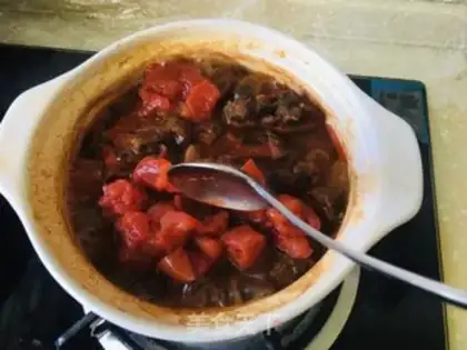 Make A casserole with potatoes step 6
