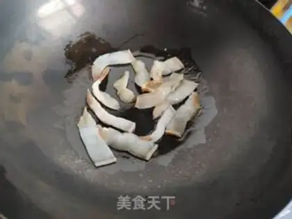 Make Shrimp, puffy mushrooms step 4