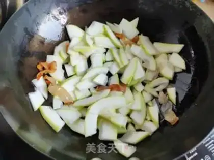 Make Shrimp, puffy mushrooms step 5