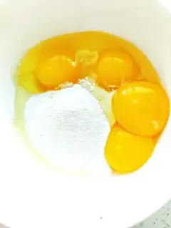 Make Eggs and potatoes step 1