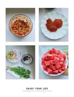 Make Watermelon beans step 2