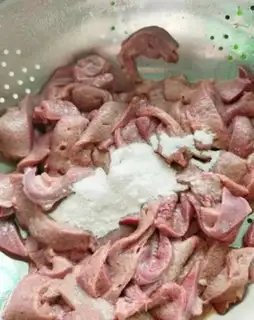 Make Fry liver step 1