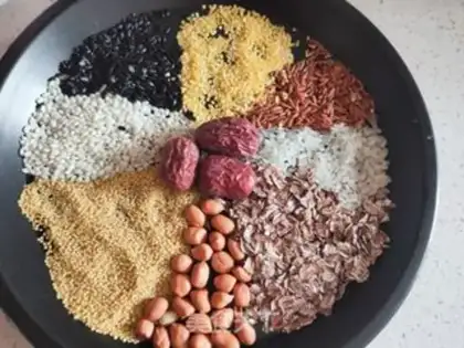 Make Five grains of rice step 0