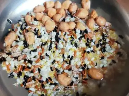 Make Five grains of rice step 2
