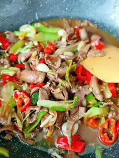 Make Fry liver step 10