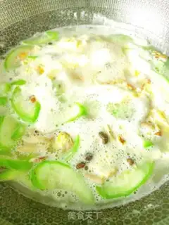 Make Egg melon soup step 8