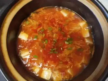 Make Tofu soup for dolls step 10