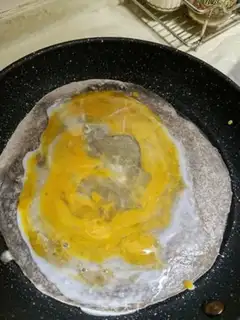 Make Whole wheat burrito step 2