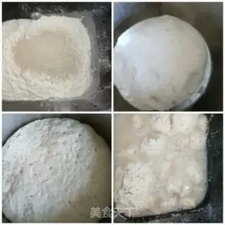 Make Bean-fruit pork bun step 3
