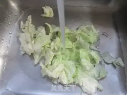Make Beef and cabbage step 1
