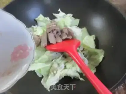 Make Beef and cabbage step 3