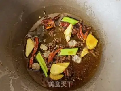 Make Potato-cooked chicken leg step 5