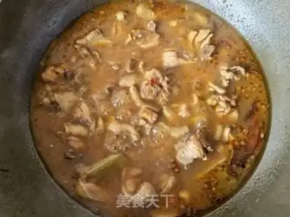 Make Potato-cooked chicken leg step 12