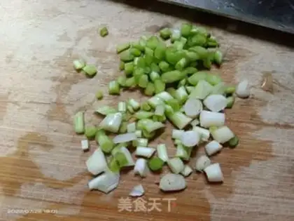 Make Seafood congee step 2