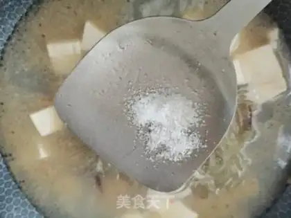Make Soybean fan mussels soup step 9