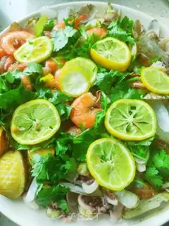 Make A little seafood step 16