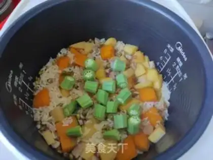 Make Pumpkin rice step 9