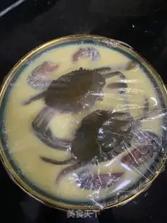 Make Crab cream steamed eggs step 4