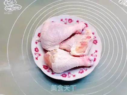 Make The chicken leg of the rice sauce step 0