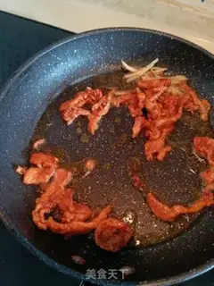 Make cucumber fried meat step 6