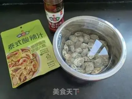 Make Thai juice clams step 0