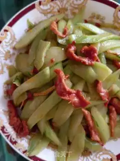Make cucumber fried meat step 9