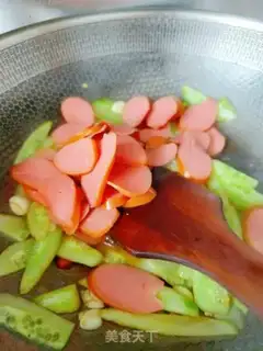 Make Crab-eating cucumber step 4