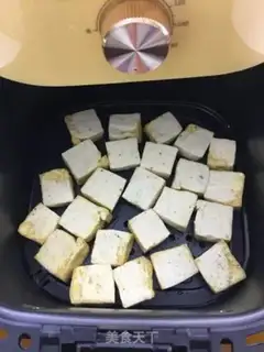 Make Air frying pot tofu step 3