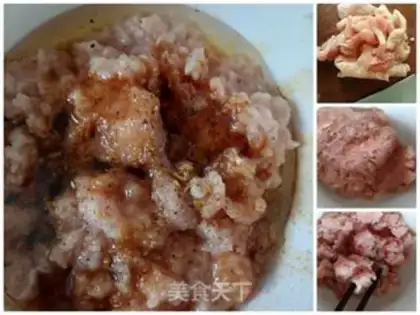 Make Salted egg yellow pearls step 2