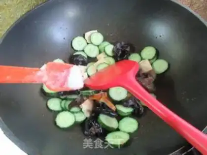 Make Black-mucked cucumber step 6